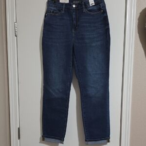 Judy Blue Dark Wash Boyfriend Jeans
